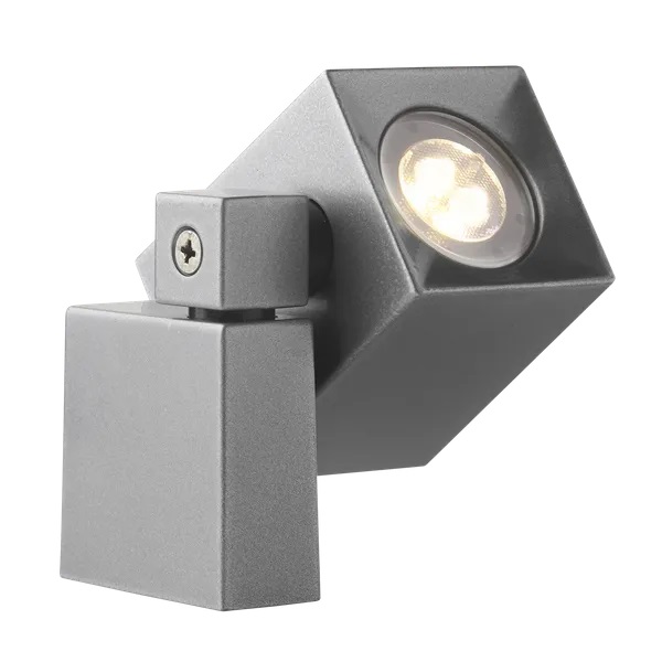 Garden Lights Nano fali lámpa, aluminium, sötét szürke