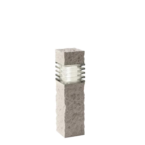 Garden Lights Nepos Kőhatásu álló lámpa, LED 3W, meleg fehér fény