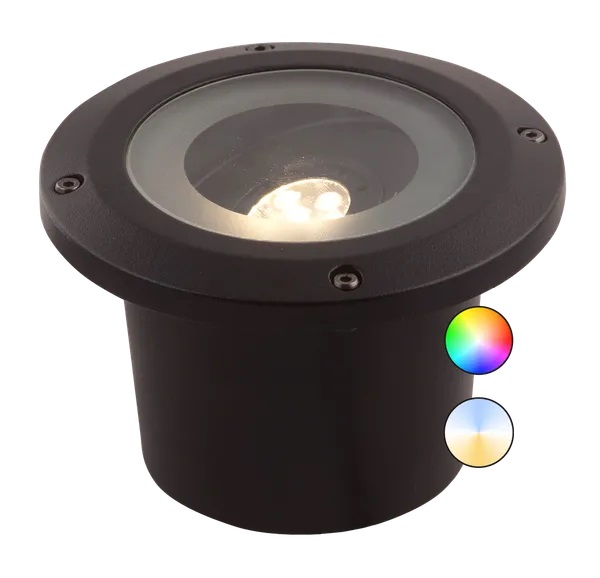Garden Lights Rubum Plus (SMART), süllyesztett lámpa, fekete, LED 5W