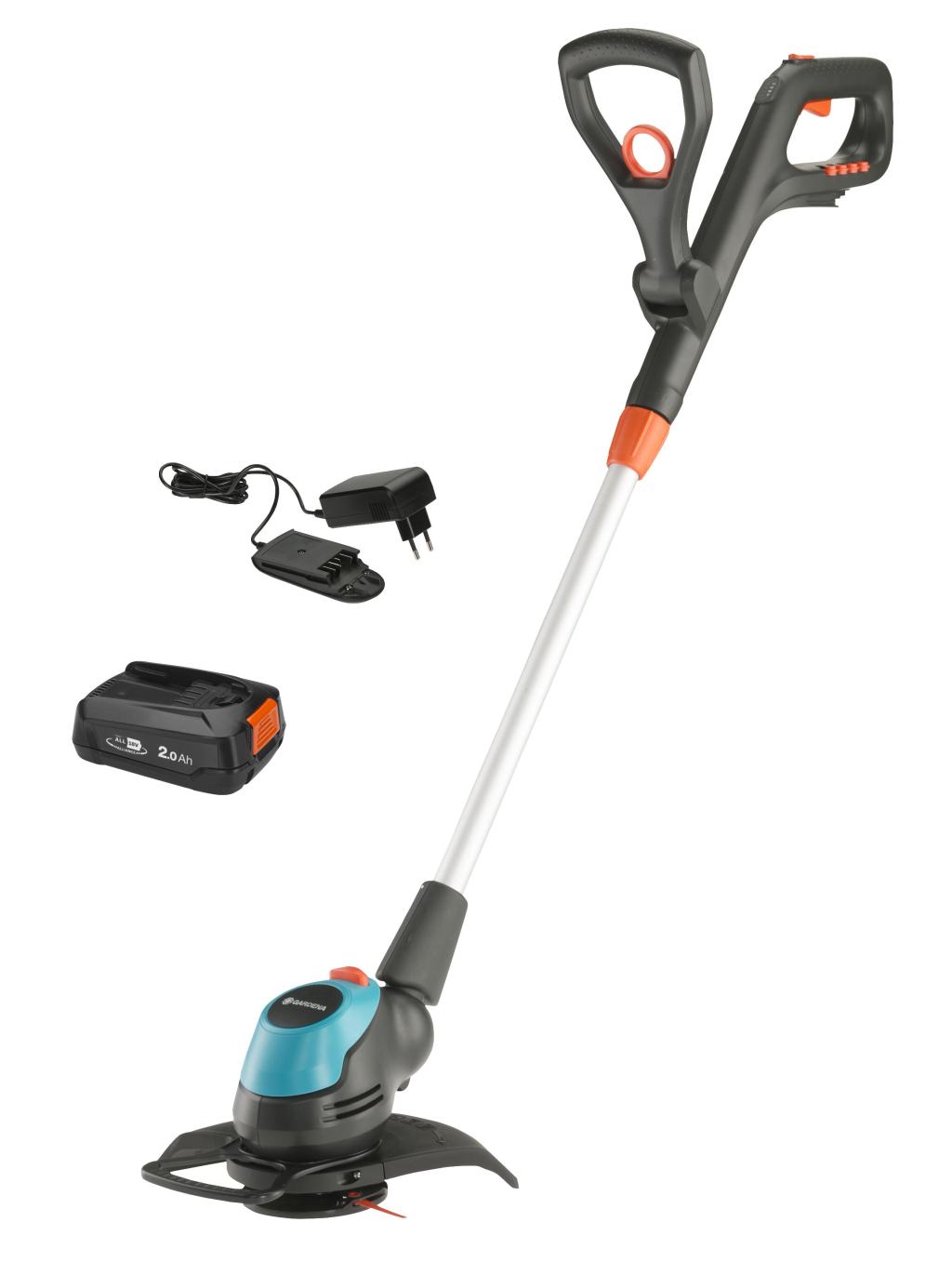 Gardena EasyCut 23/18V P4A Akkumulátoros fűszegélynyíró  akkumulátorral
