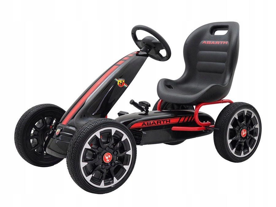 Hecht ABARTH-BLACK fekete gokart