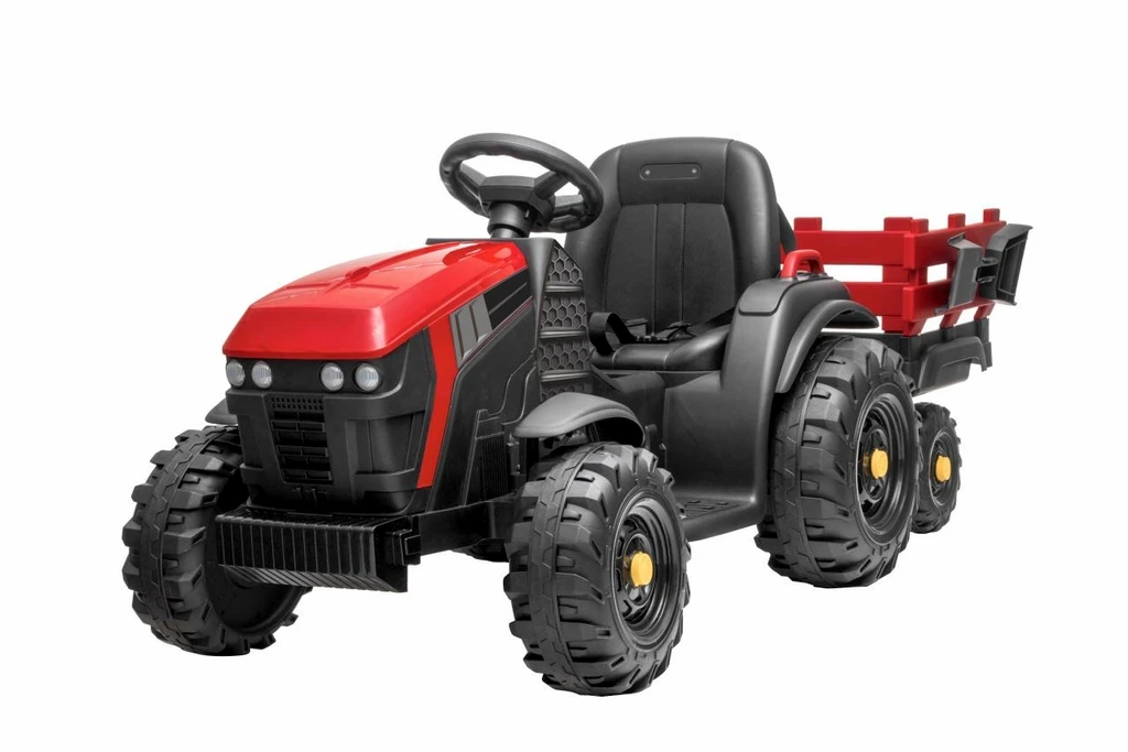 Hecht 50925 akkus gyerek traktor, 12V, 10Ah, 45W, piros