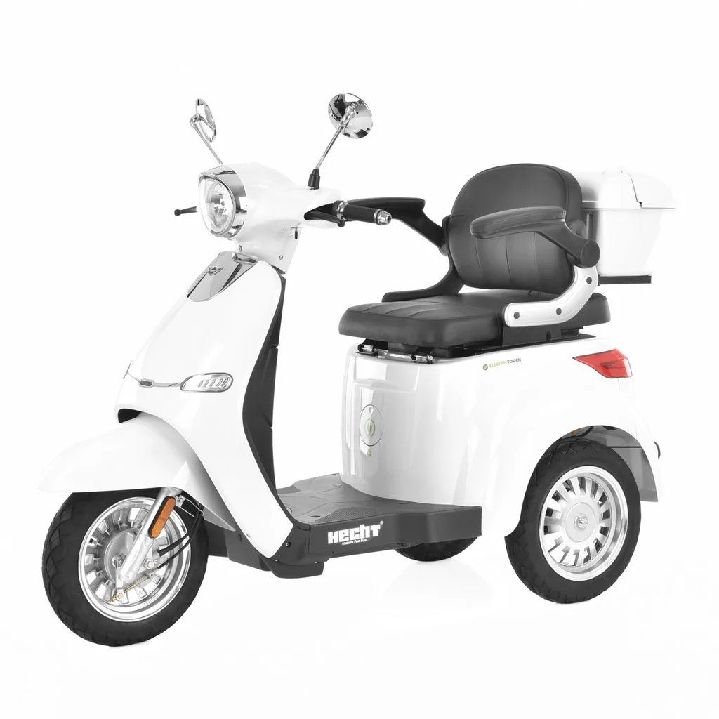 Hecht citis max-white metál fehér akkumulátoros robogó
