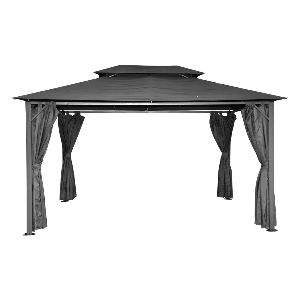 Hecht gazebo 34 kerti pergola, 4x3 m