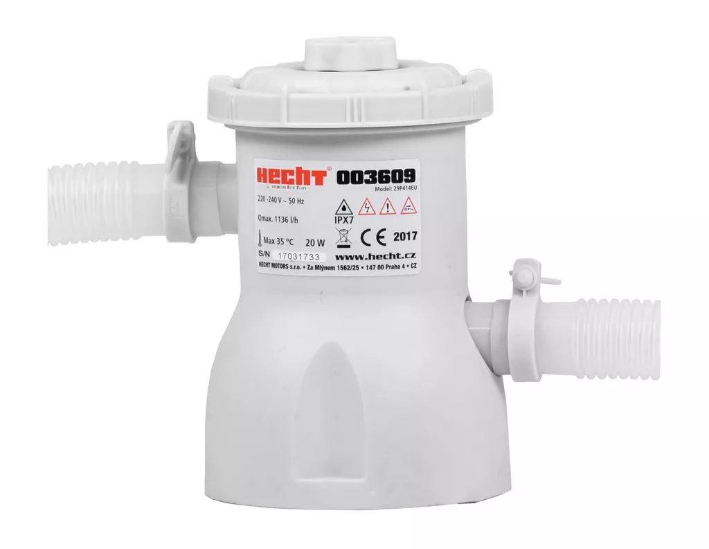 Hecht 003609 papírszűrős vízforgató 20W, 1.2 m3/h