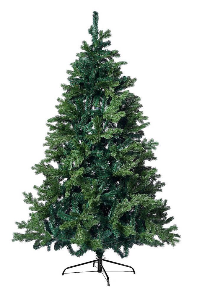 3D műfenyő fém talppal, 120 cm, ágak száma: 260