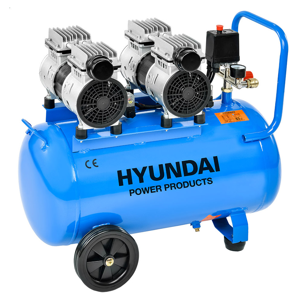 Hyundai HYD-50F, 8bar Csendes Olajmentes Kompresszor