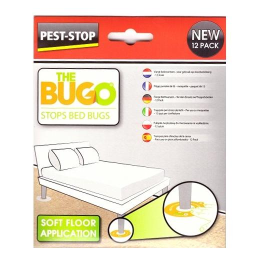 Pest-Stop BUGO ágyi poloska csapda puha textil felületre 12db/cs