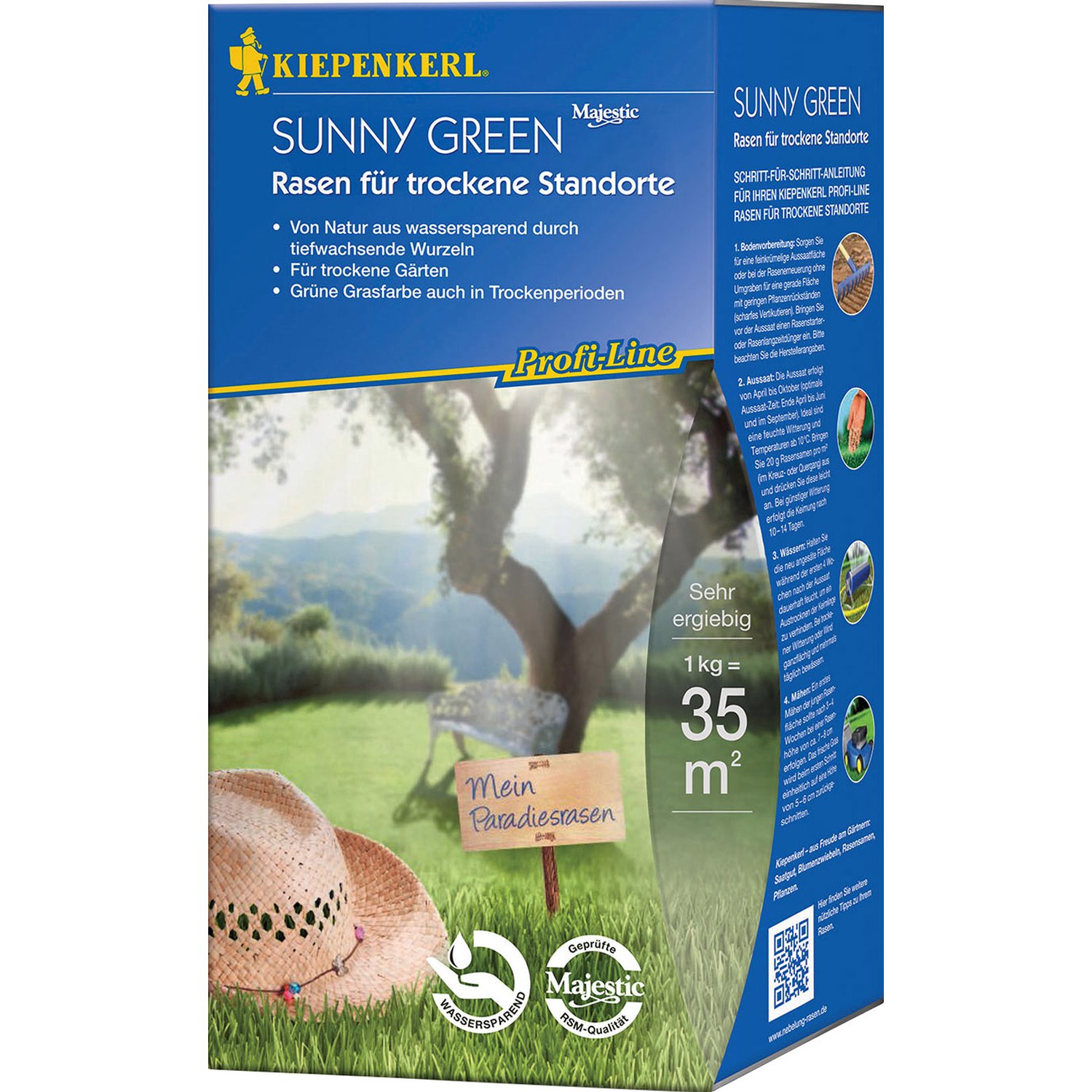 Kiepenkerl Profi-Line Szárazságtűrő Fűmagkeverék 1 kg