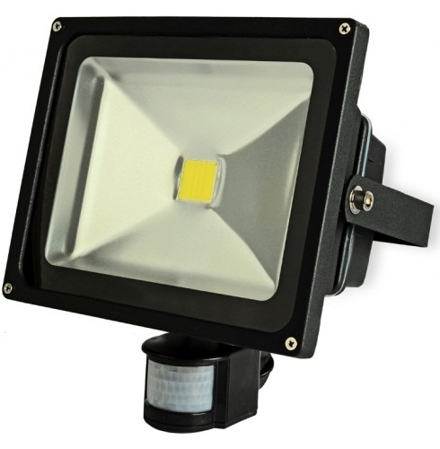 LED reflektor mozgásérzékelős 20W (kültéri)