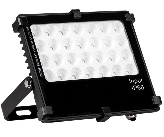 Nagy teljesítményű SMD LED reflektor slim 50W (kültéri)