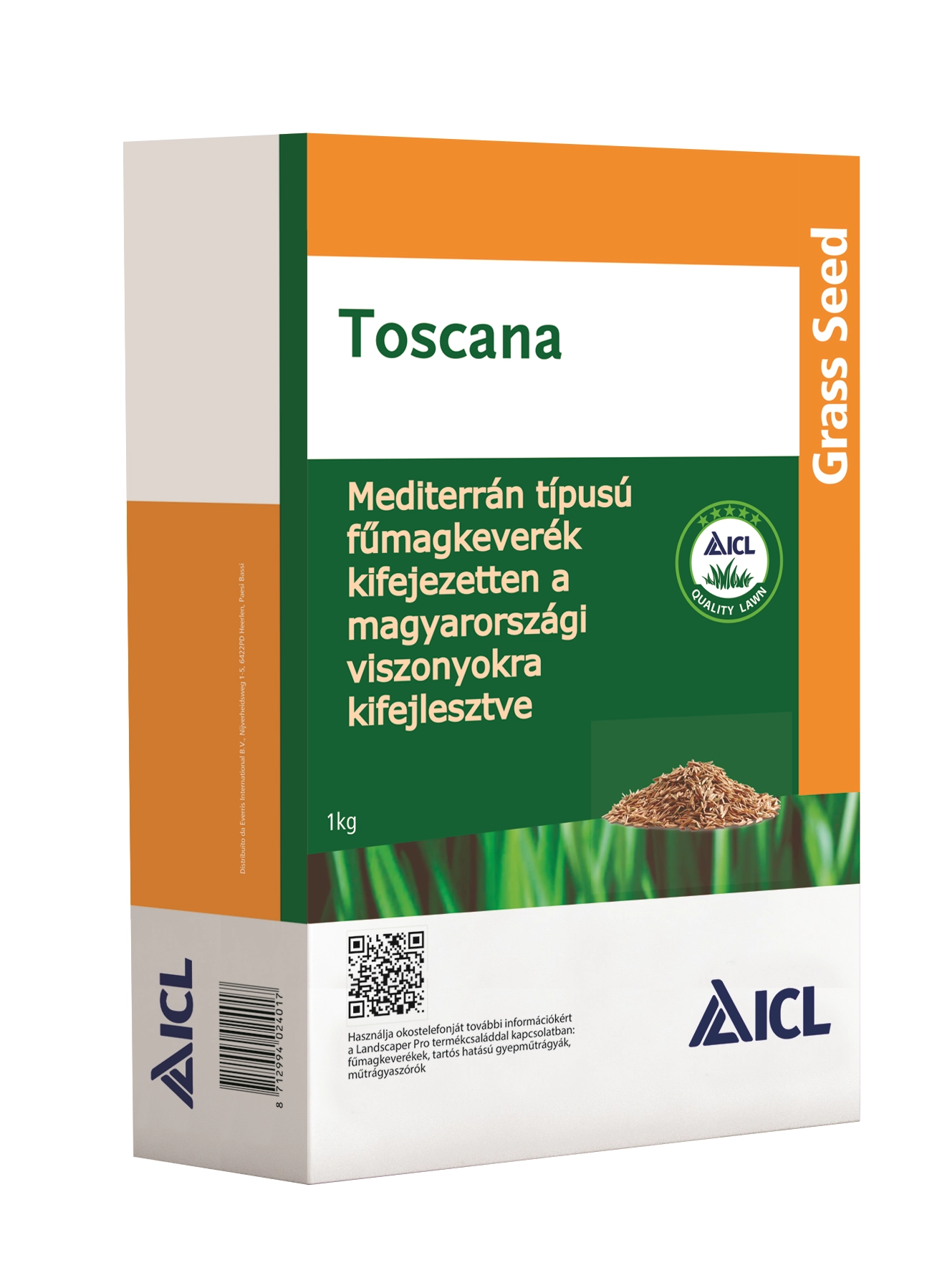 Toscana mediterrán jellegű pázsit fűmagkeverék (Landscaper Pro Select)  1kg