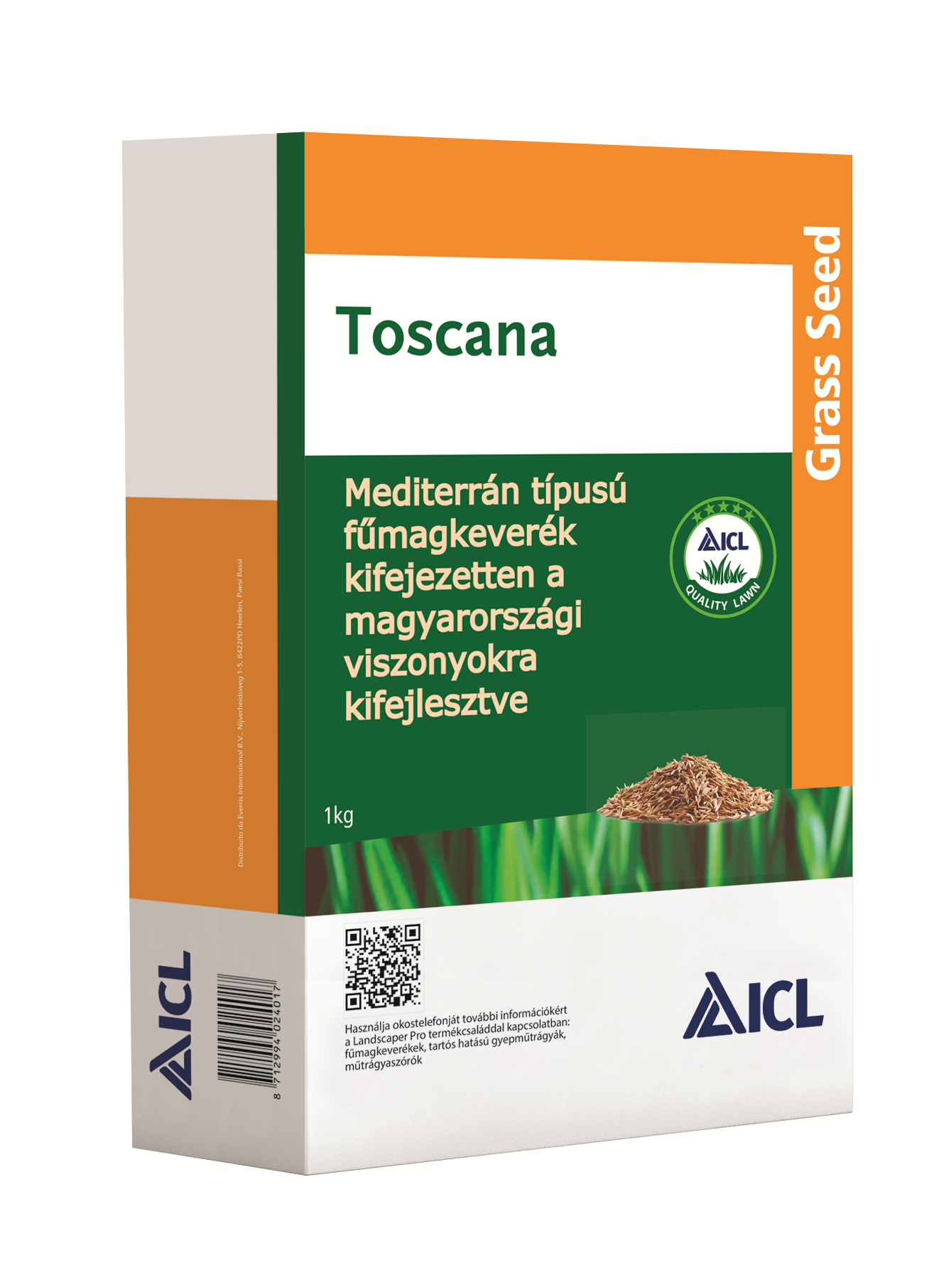 ICL Toscana mediterrán jellegű pázsit fűmagkeverék (Landscaper Pro Select)  1kg