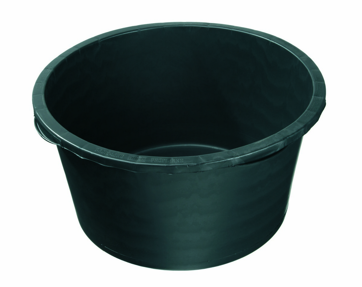 Nature Polietilén virágcserép füles peremmel, 90 l, 36 x D69,5 cm, fekete