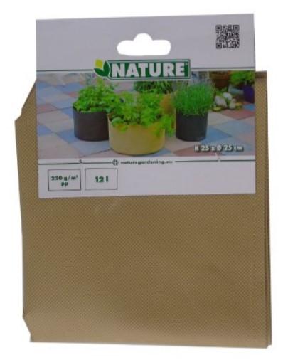 Nature Univerzális termesztőzsák 34 l -bézs, 35 x 35 cm