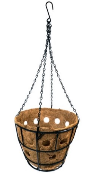 Nature Függőkosár előreformázott kókuszszőnyeggel 30x40cm