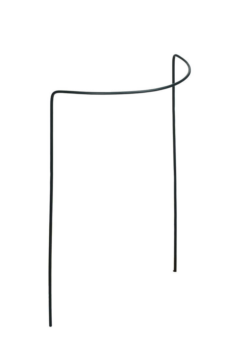 Nature Műanyaggal bevont ívelt növénykaró, 100 x 45 x 24 cm, zöld