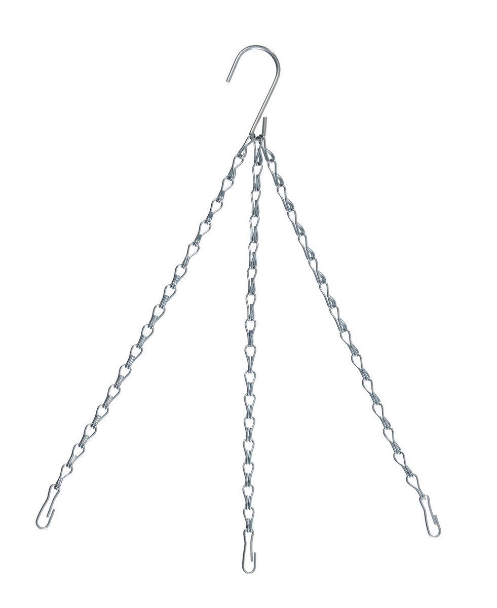 Nature Galvanizált lánc függőkosárhoz, 35 cm, ezüst