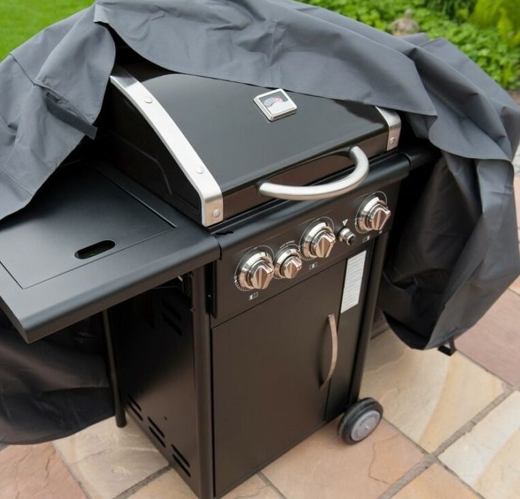 Nature Kerti grillsütő takaró, 125 x 180 x 80 cm, grafitszürke