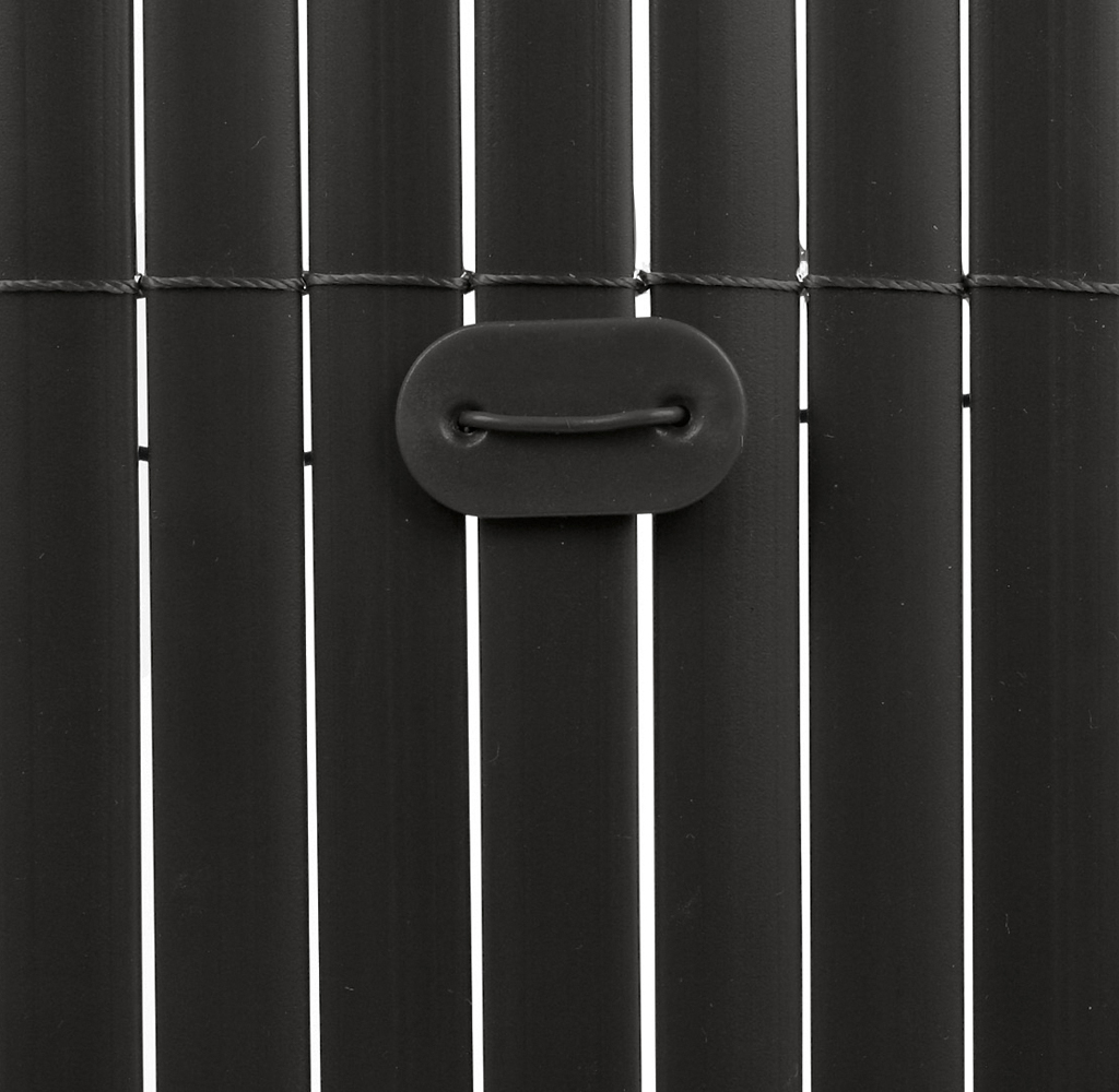 Nortene Fixcane műanyag nádfonat rögzítéséhez, 26 db/csomag - 16 cm, fekete