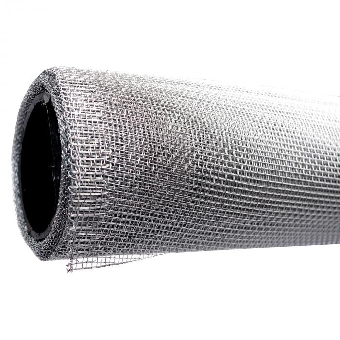 Nortene Alunet alumínium szúnyogháló, fém, 100 cm x 30 m, Ezüst