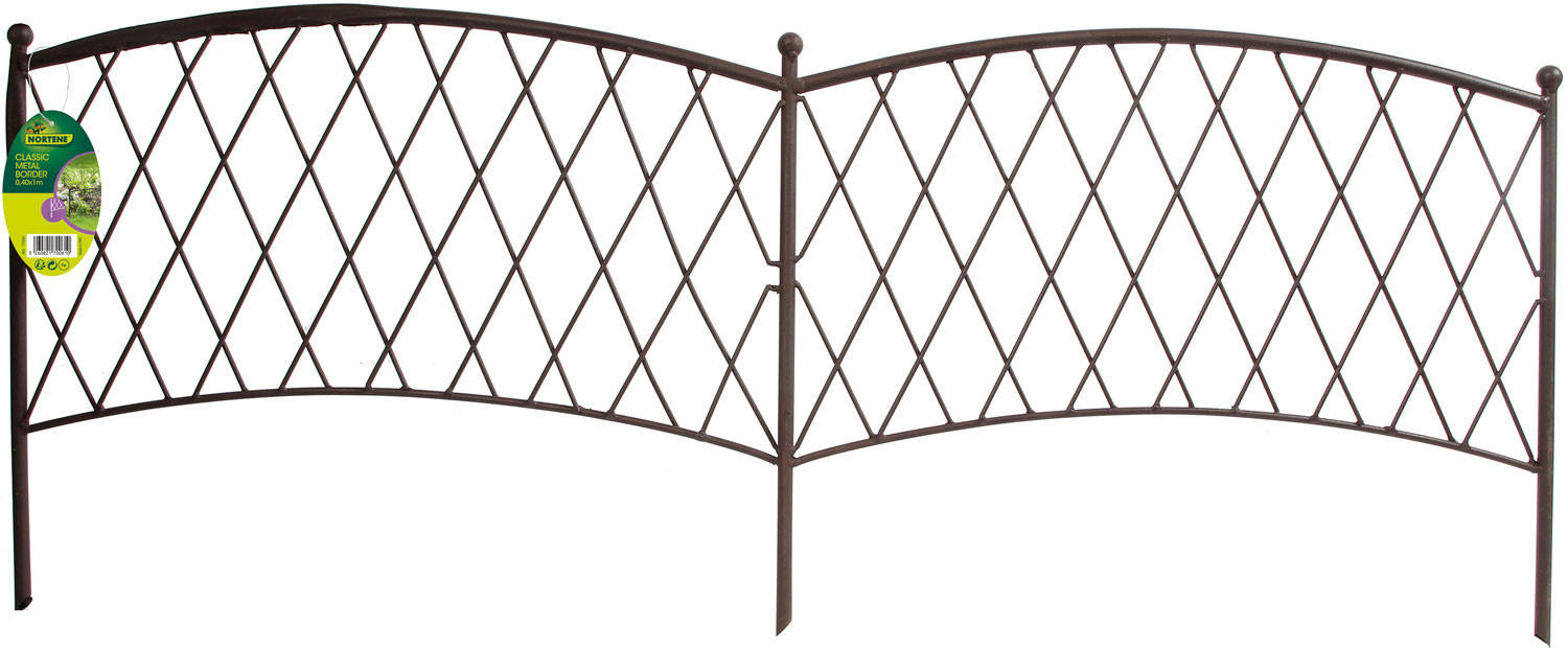 Nortene Classic Metal Border fém szegély 40 cm x 1m