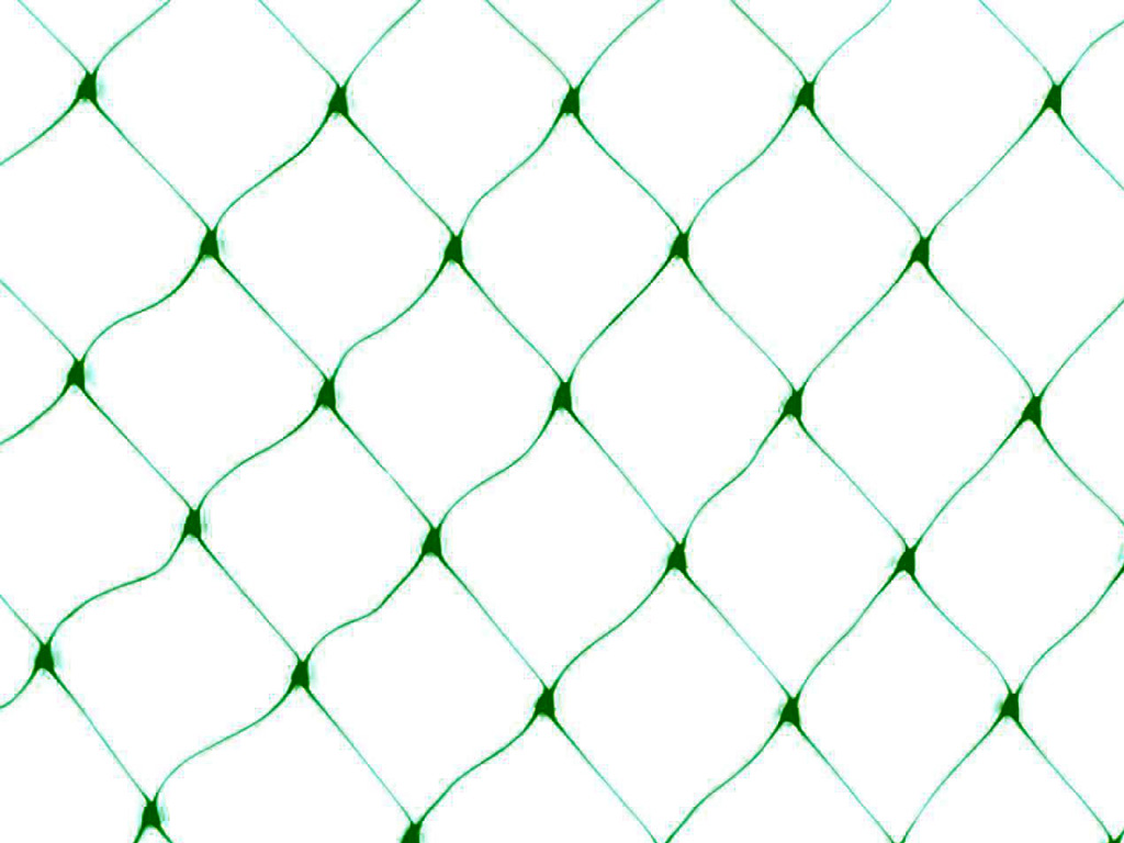 Nortene Birdnet  rombusz szemformájú ,extrudált műanyag háló, 4x5, Zöld