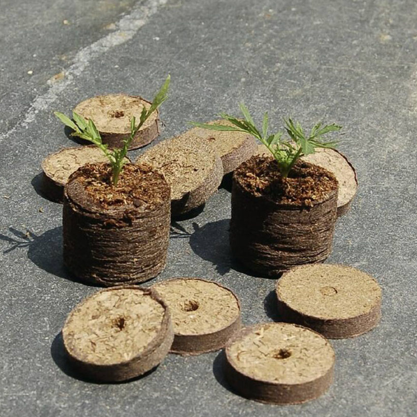 Nortene Turba dehidratált tőzegtabletta 25db korong x ø 4 cm