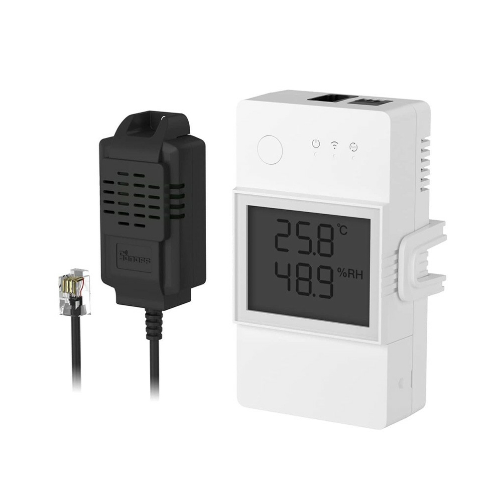PalmSTAR WIFI termosztát + érzékelővel Sonoff TH316, telefonról vezérelhető
