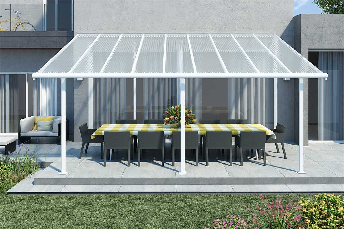 Palram Canopia Sierra 5400 fehér 3 x 5,46 pergola