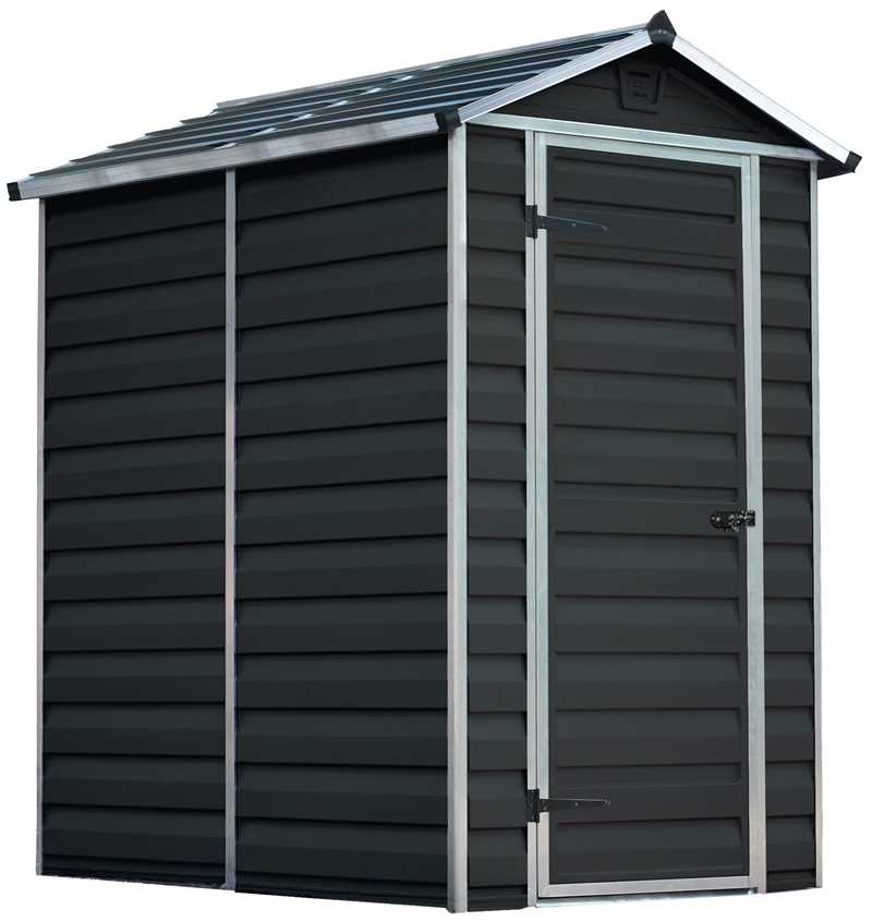 Palram Canopia Skylight 4x6 antracit kerti ház, 3,4 m3