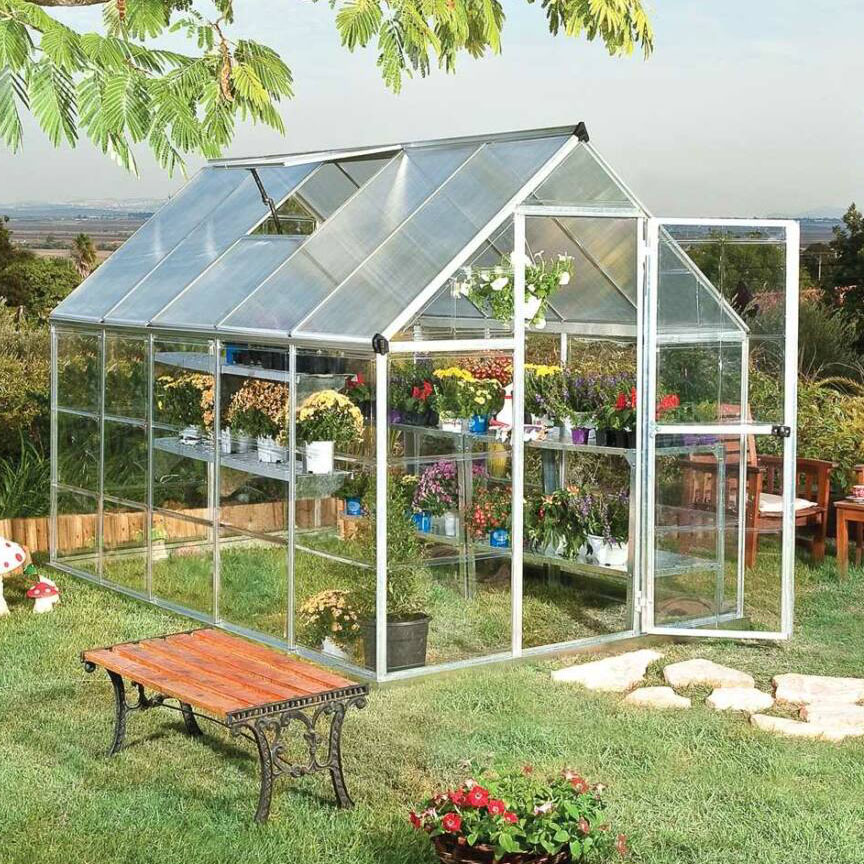 Palram Canopia hybrid 6x10 polikarbonát üvegház 5,74 m2