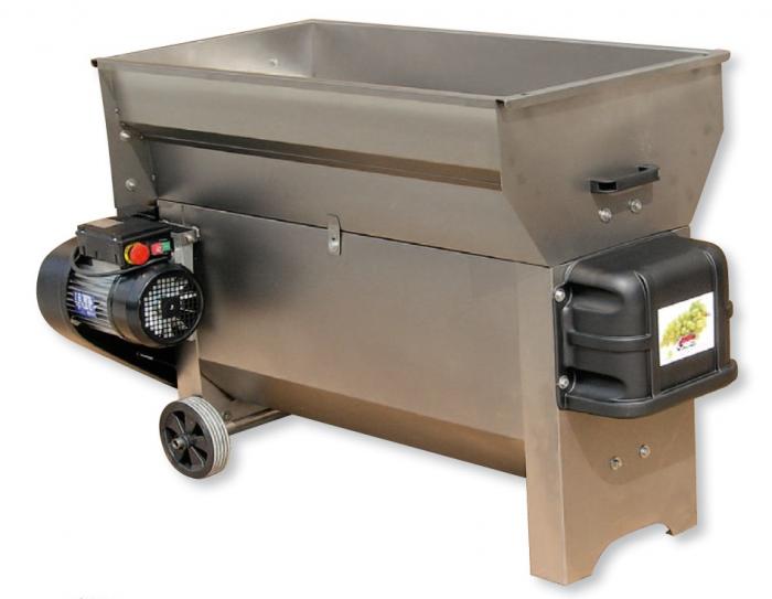 INOX motoros zúzó- bogyózó behordó csigás, szivattyús DVEP30I