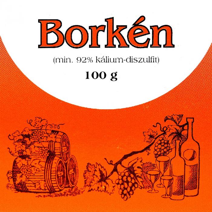 Borkén 10 dkg