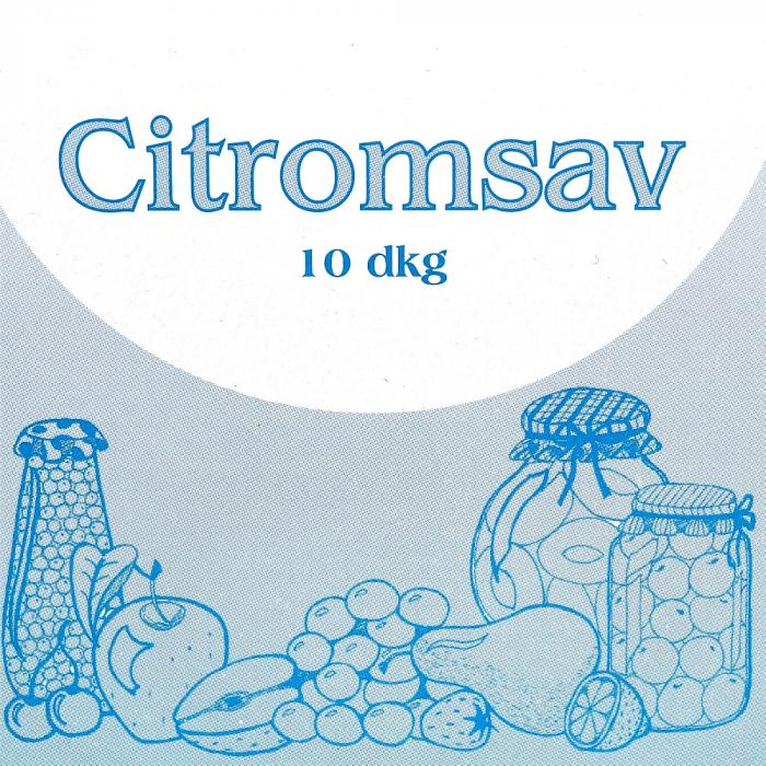 Citromsav 10 dkg