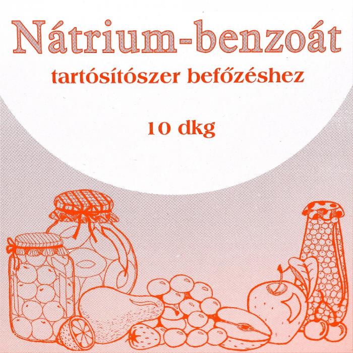 Nátrium-benzonát, tartósítószer befőzéshez 10 dkg