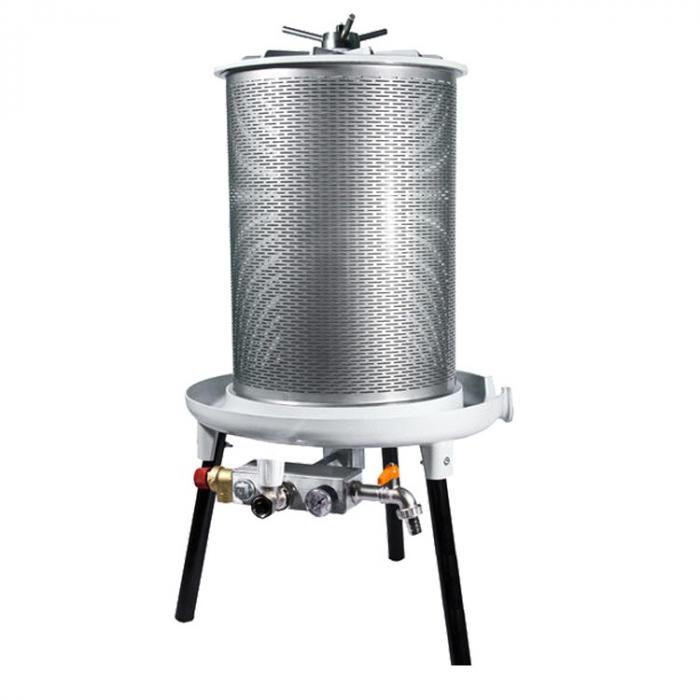 Víznyomásos szőlőprés 80 liter