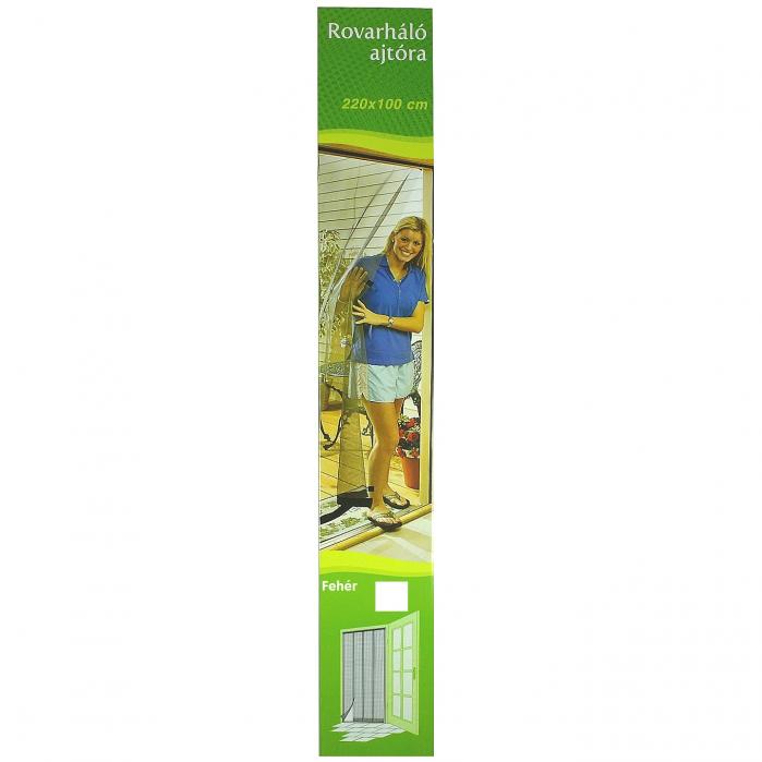 Szúnyogháló ajtóra fehér