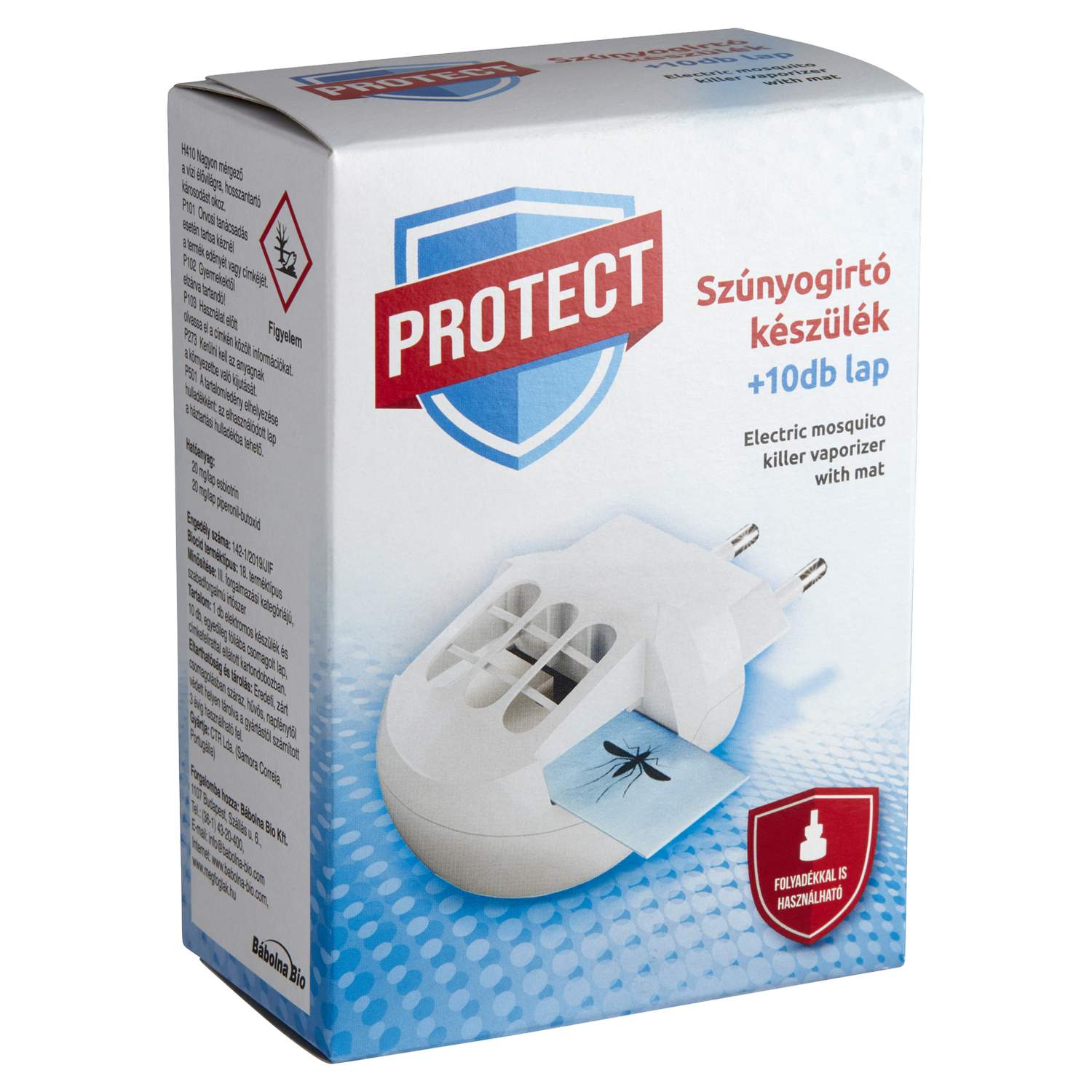 Protect szúnyogirtó elektromos + 10 lap