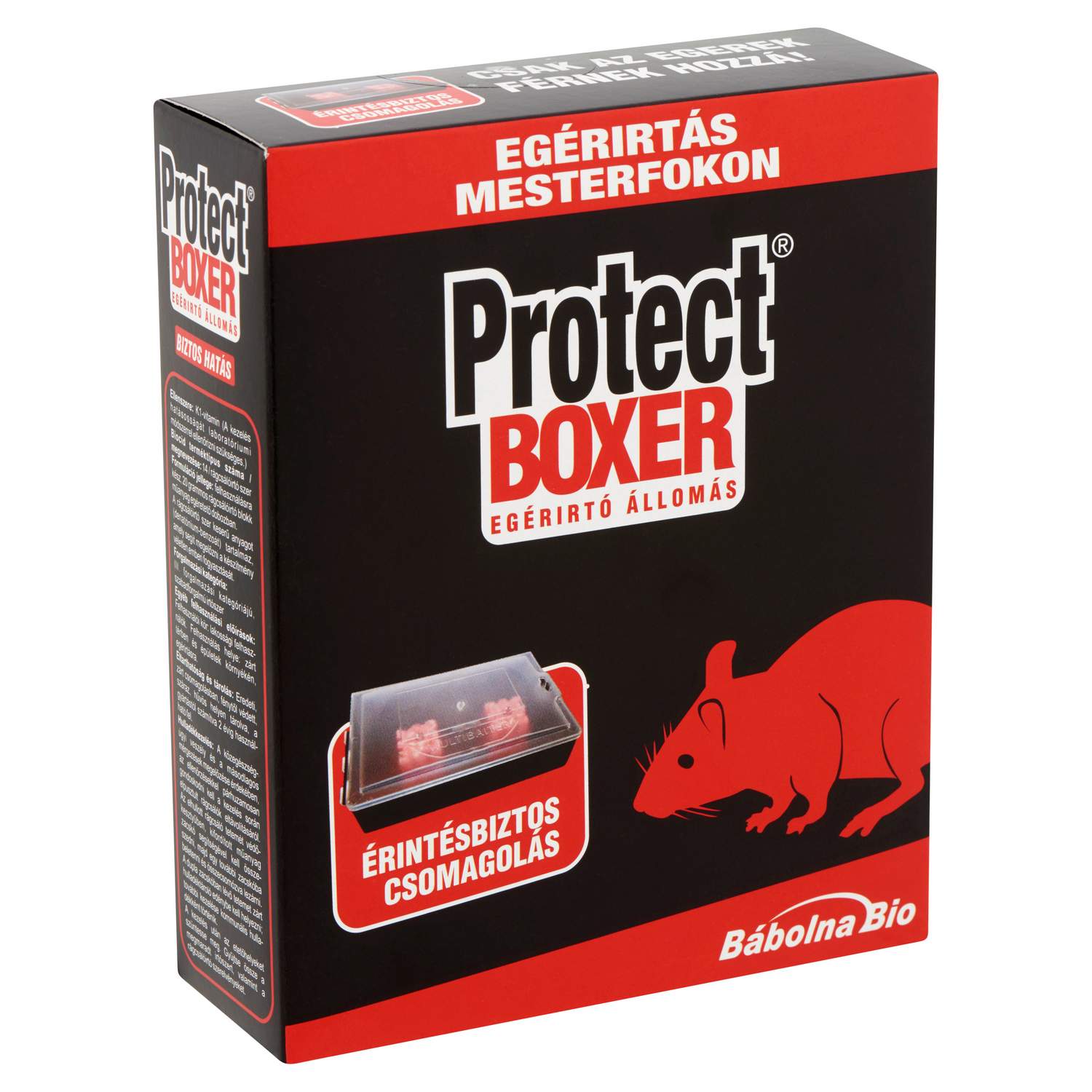 Protect boxer, tágcsálóirtó állomás 2x20 gr