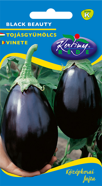Rédei Kertimag tojásgyümölcs, padlizsán Black Beauty vetőmag 1g