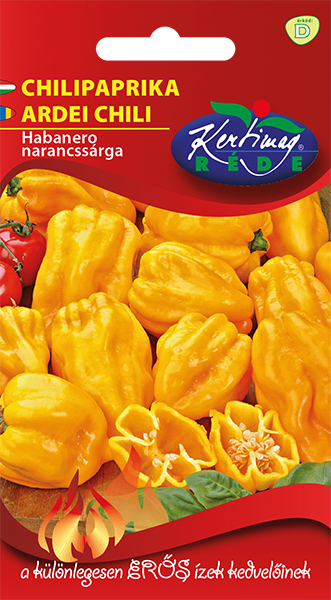 Rédei Kertimag Habanero chilipaprika narancssárga 20 szem