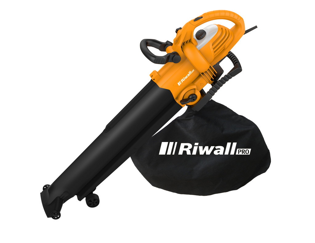 Riwall PRO REBV 3000 elektromos lombszívó/lombfúvó 3000 W motorral