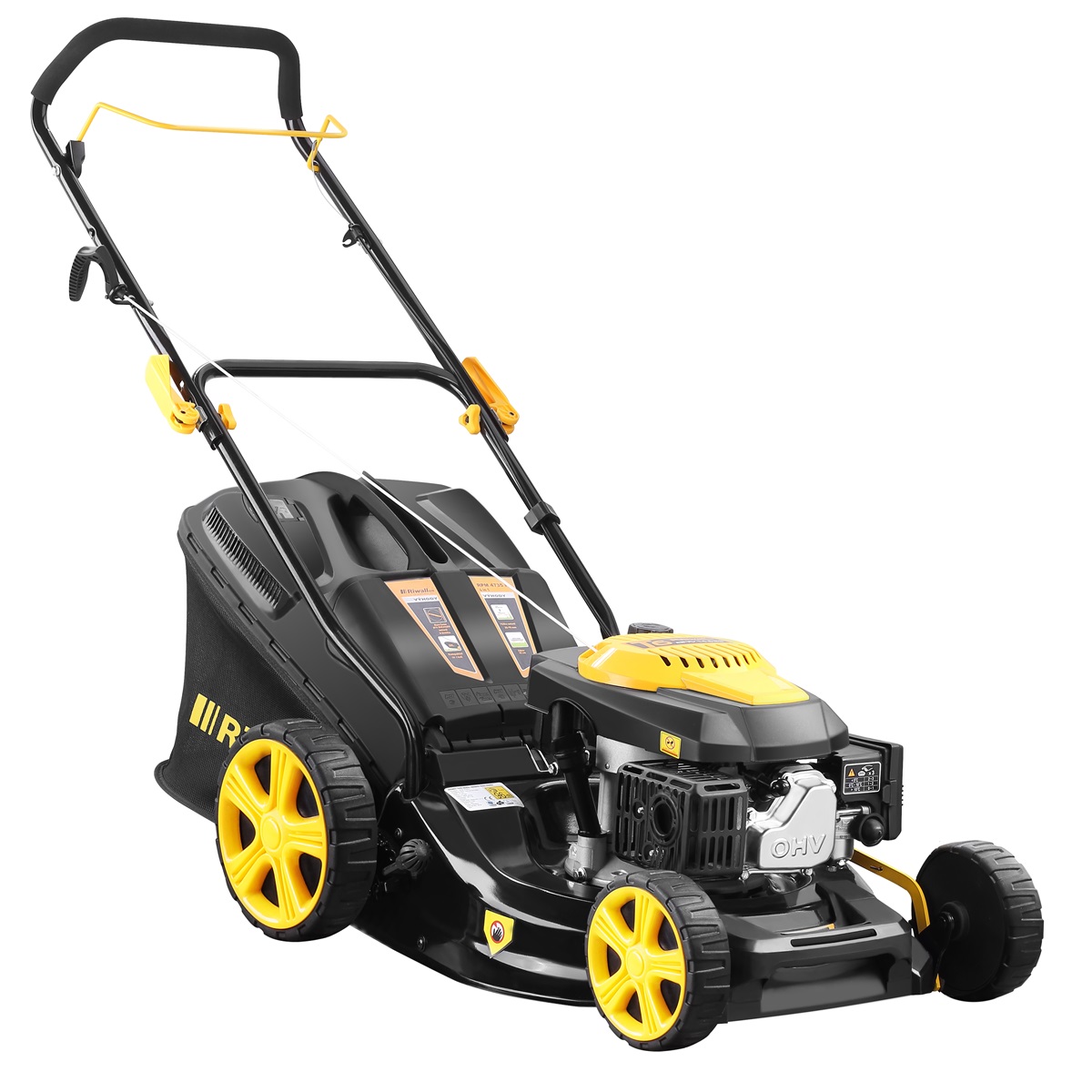 Riwall PRO RPM 4735 P Riwall nem önjáró multifunkciós fűnyíró 3 az 1-ben