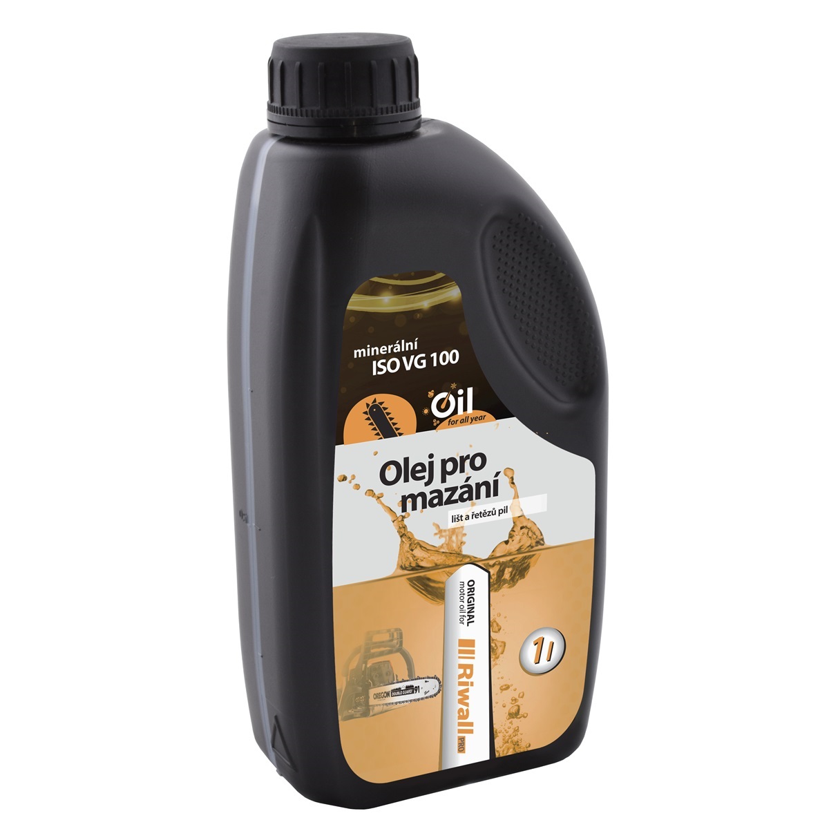Riwall PRO Ásványi Riwall olaj láncvezetük és láncok kenéséhez (1 l)