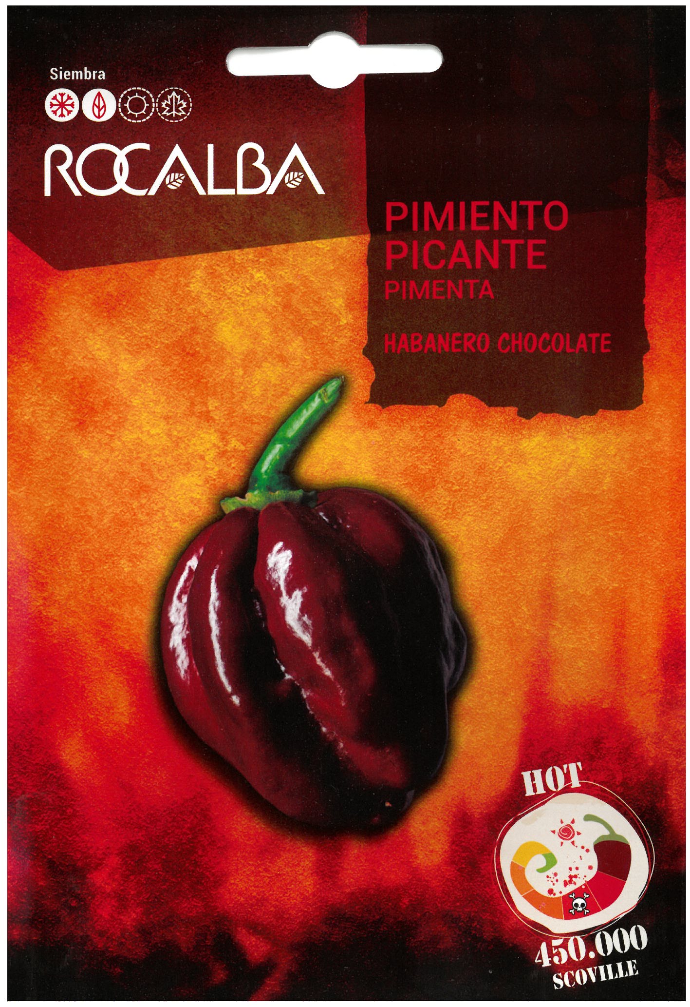 Rocalba Chili paprika Habanero Chocolate