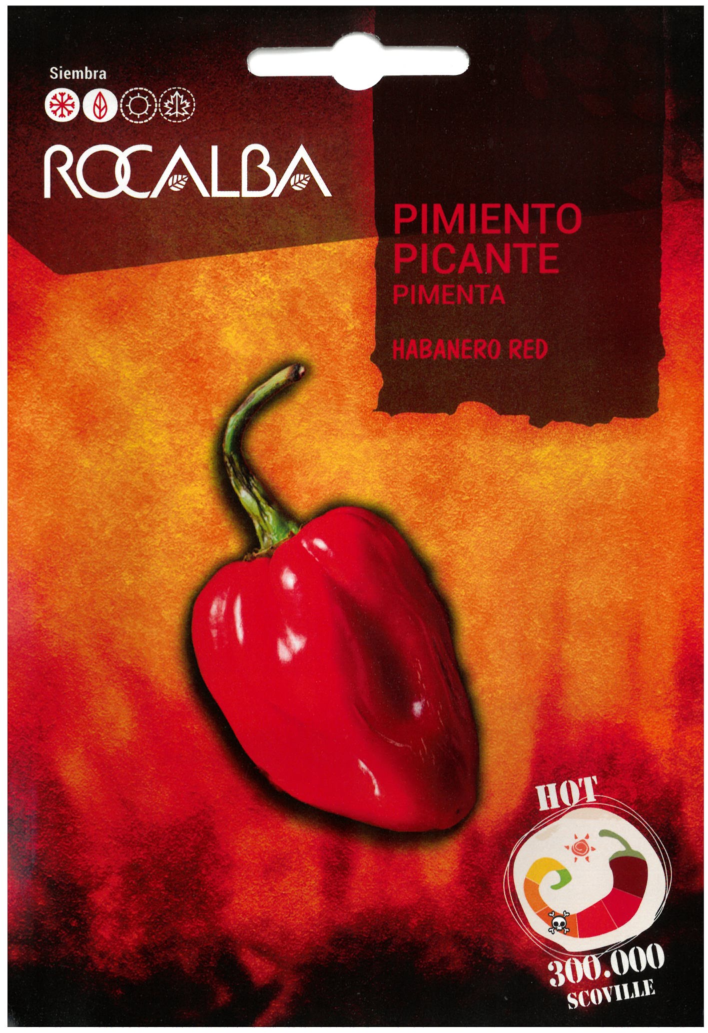 Rocalba Chili paprika Habanero Red
