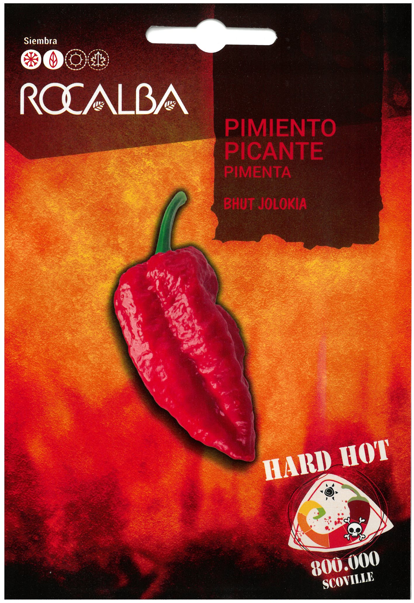 Rocalba Chili paprika Bhut Jolokia