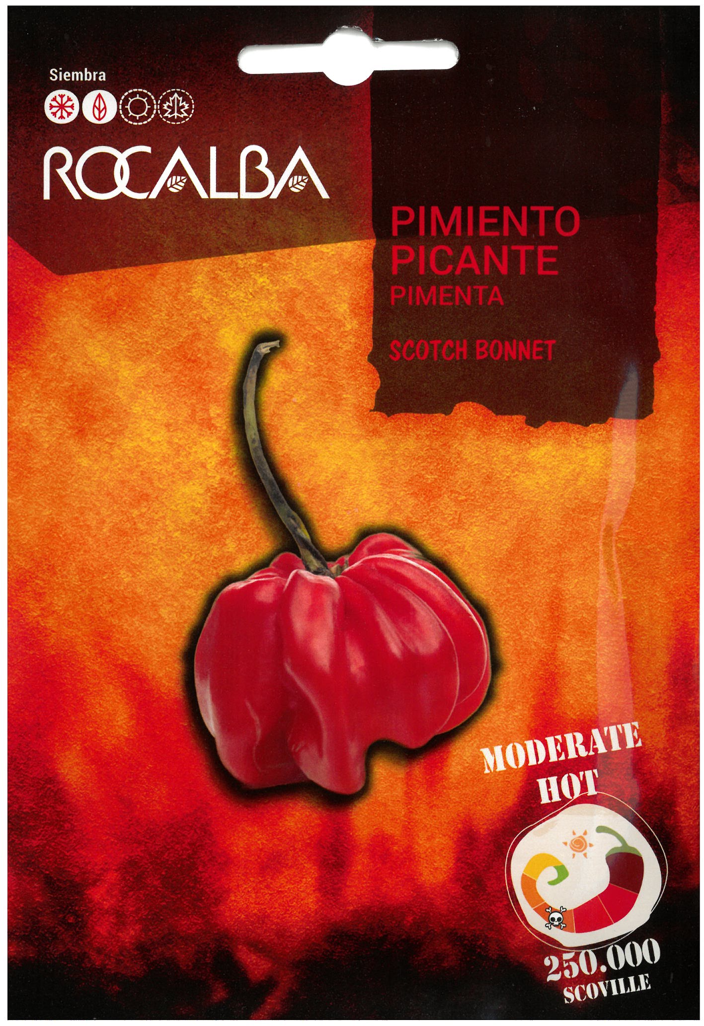 Rocalba Chili paprika Scotch Bonnet