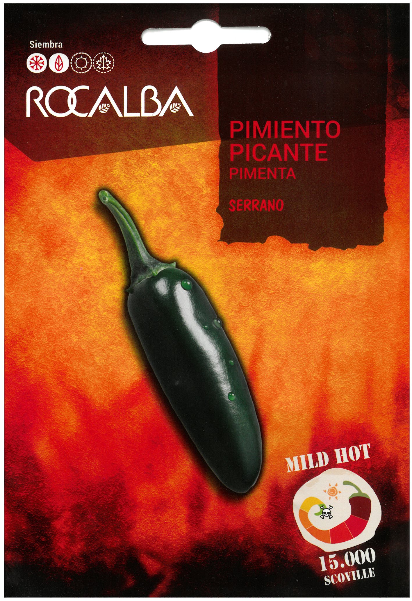 Rocalba Chili paprika Serrano